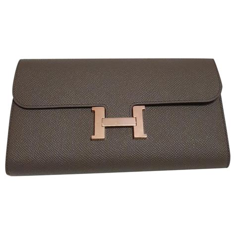 hermes constance wallet box leather|Hermes constance long wallet price.